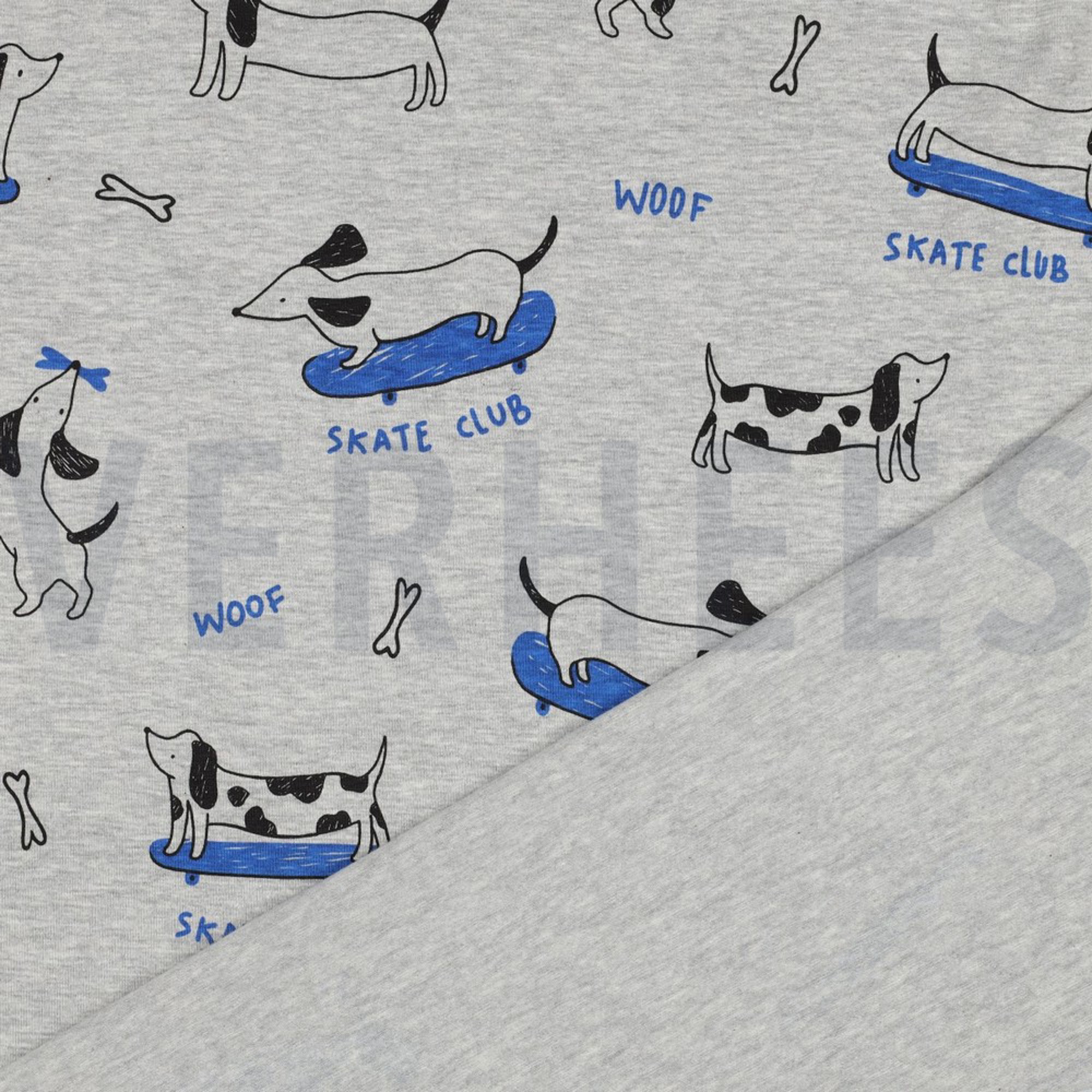 JERSEY MÉLANGE CLUB DE SKATE GRIS CHINÉ CLAIR (high resolution) #4