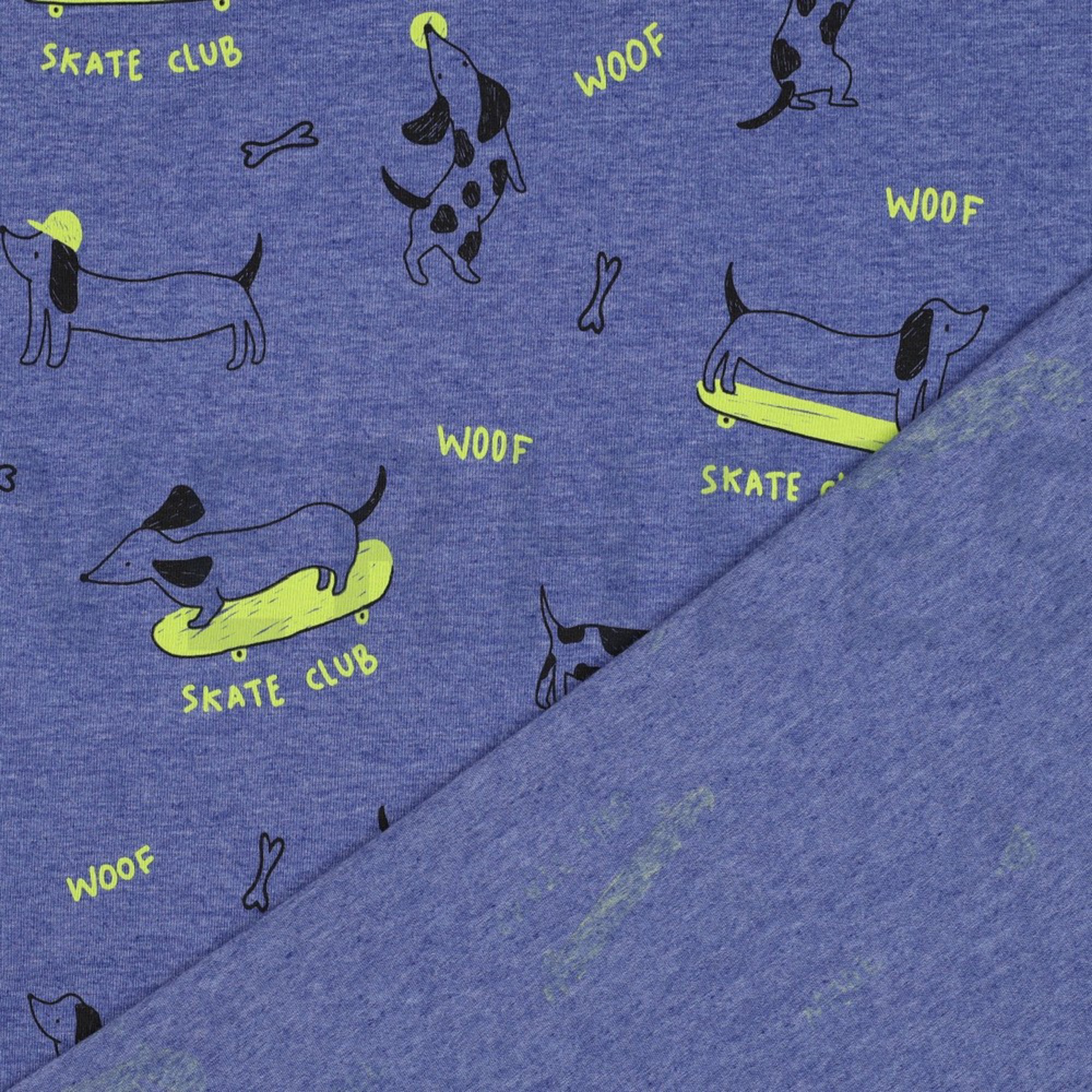JERSEY MÉLANGE CLUB DE SKATE COBALT MÉLANGÉ (high resolution) #4
