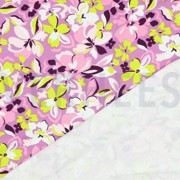 FRENCH TERRY BLOEMEN ROZE (thumbnail) #4