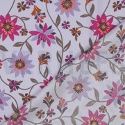 COTTON VOILE FLOWERS LAVENDER (thumbnail) #4