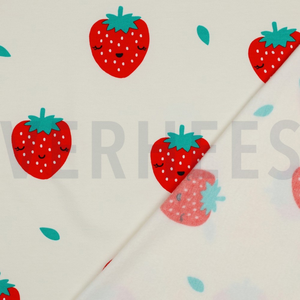 SOFT SWEAT AARDBEIEN ECRU #7