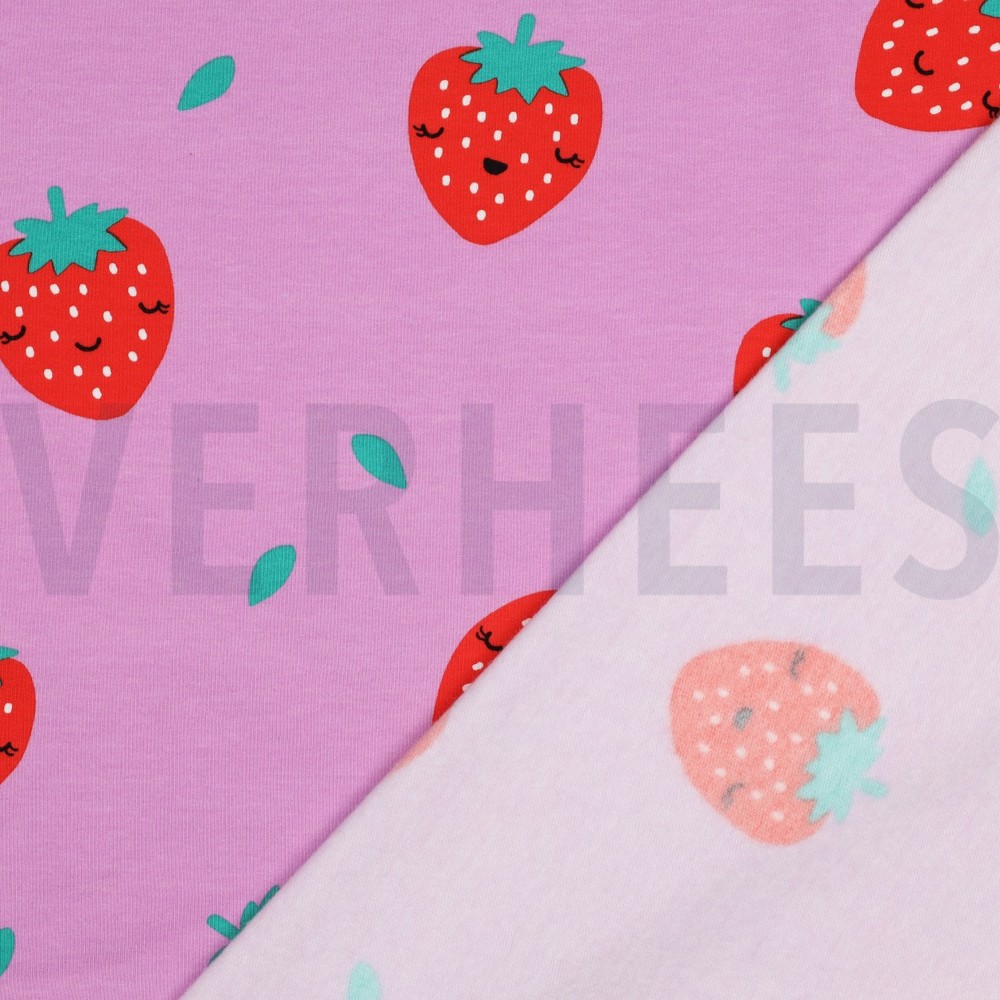 SOFT SWEAT AARDBEIEN ROZE #7