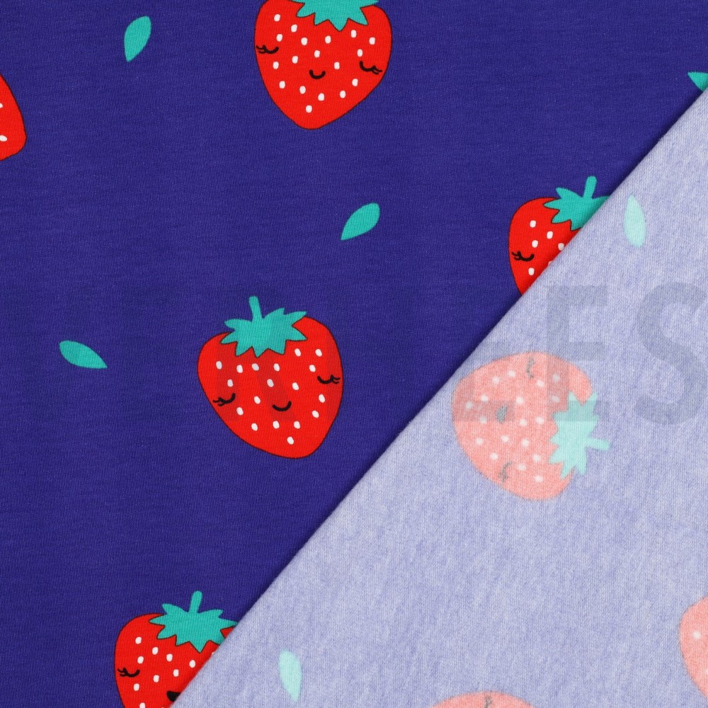 SOFT SWEAT FRAISES BLEU COBALT #7
