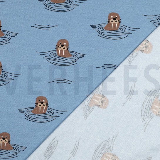 SOFT SWEAT MORSE JEAN BLEU #7