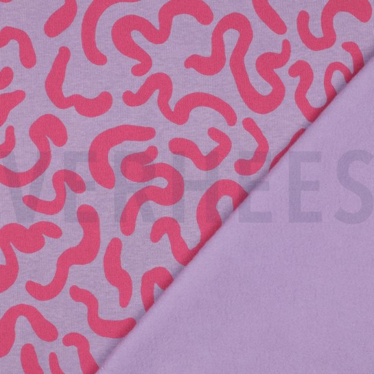 JOGGING RAYURES LILAS #7