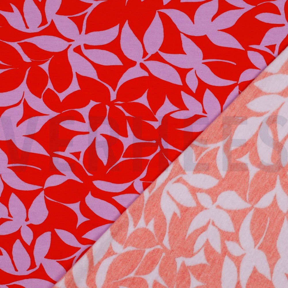 SOFT SWEAT BLÄTTER ROSA/ROT #7