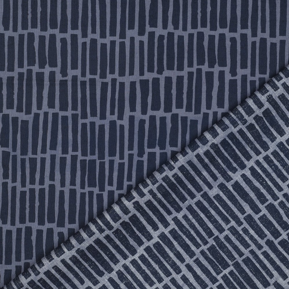 FINE POPLIN VEHICLES NAVY #7