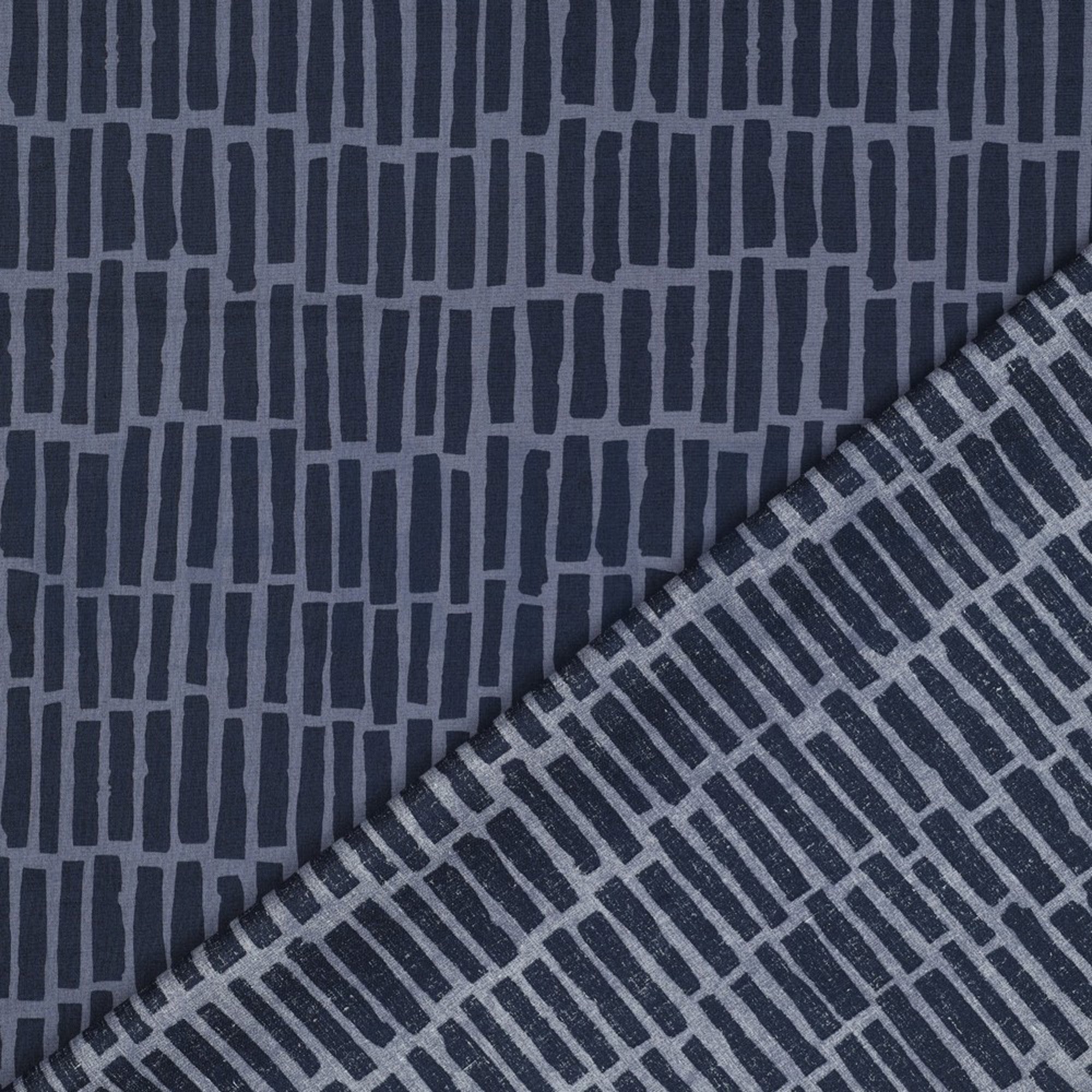 KATOENEN POPLIN VOERTUIGEN MARINEBLAUW (high resolution) #4