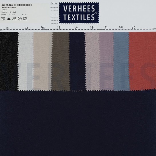 VISCOSE RADIANCE FOLIE MARINEBLAUW #7