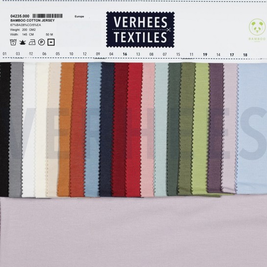 BAMBOE KATOEN JERSEY ROEST #7