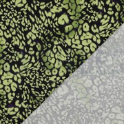 VISCOSE ROSELLA STRETCH DIGITAAL DIERENHUID GEEL (thumbnail) #4