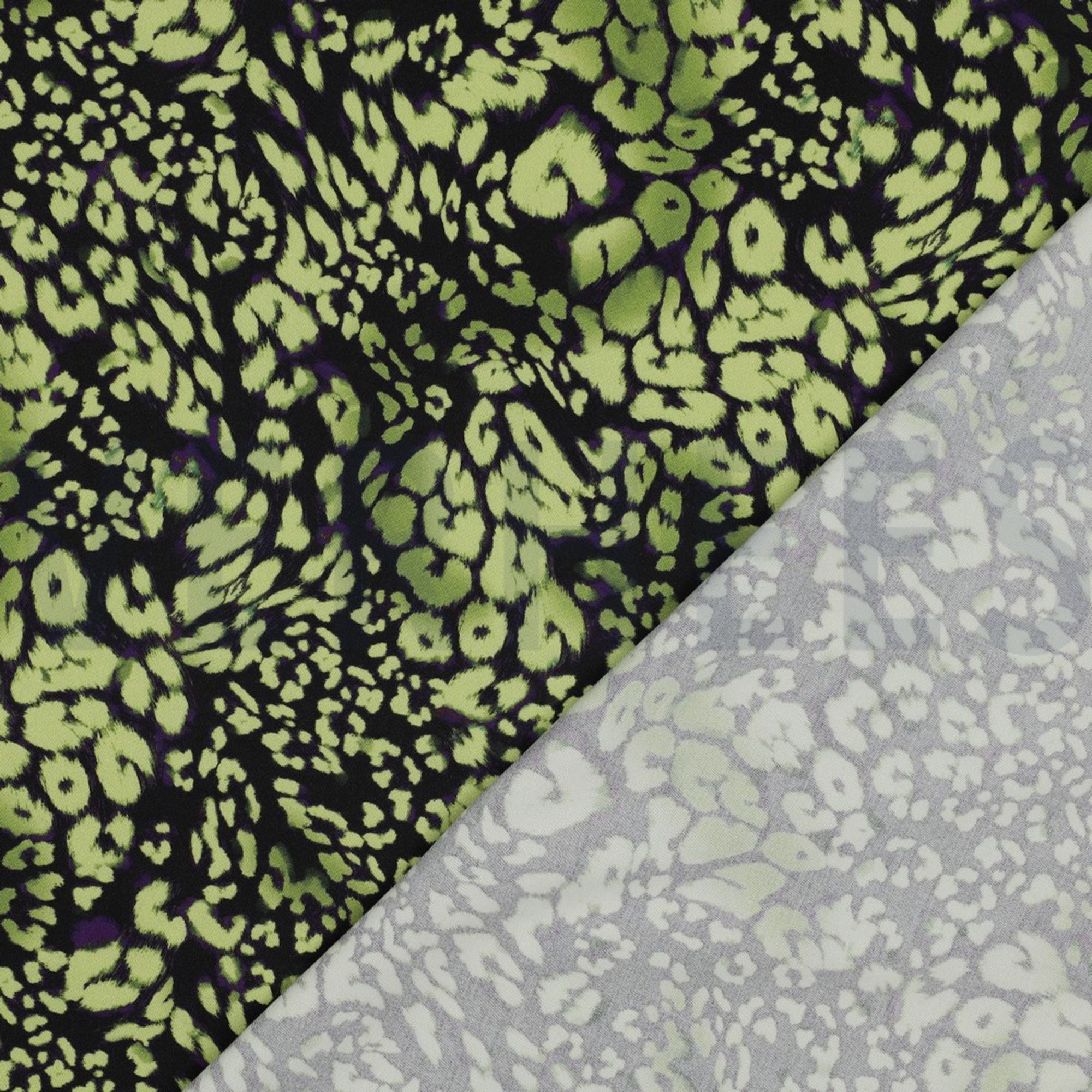 VISCOSE ROSELLA STRETCH DIGITAAL DIERENHUID GEEL (high resolution) #4