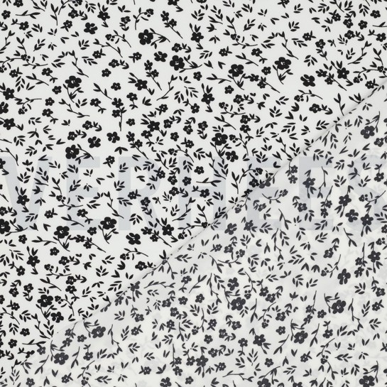 MAGNOLIA STRETCH BLUMEN WEISS #7