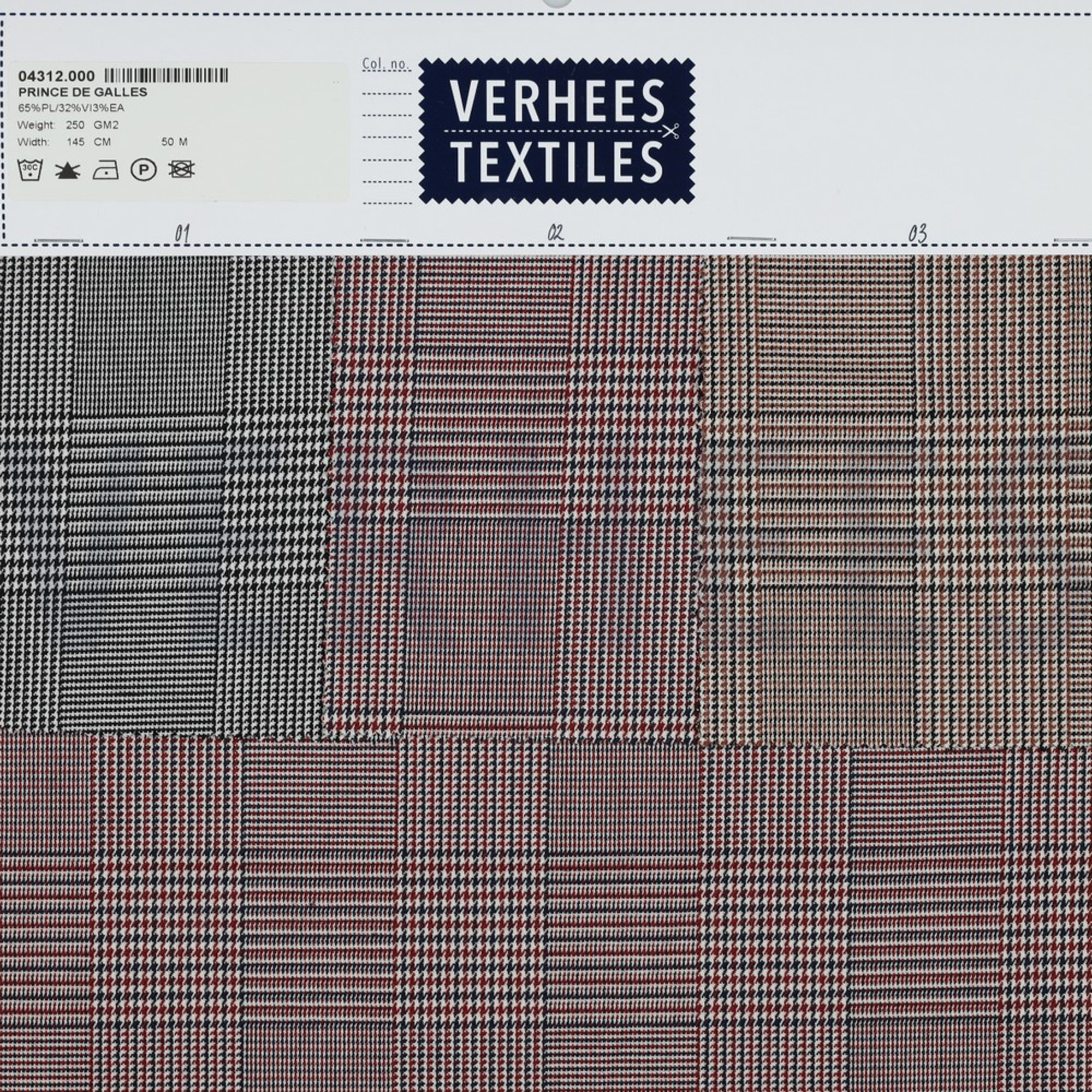 PRINCE DE GALLES BLACK/WHITE (high resolution) #4