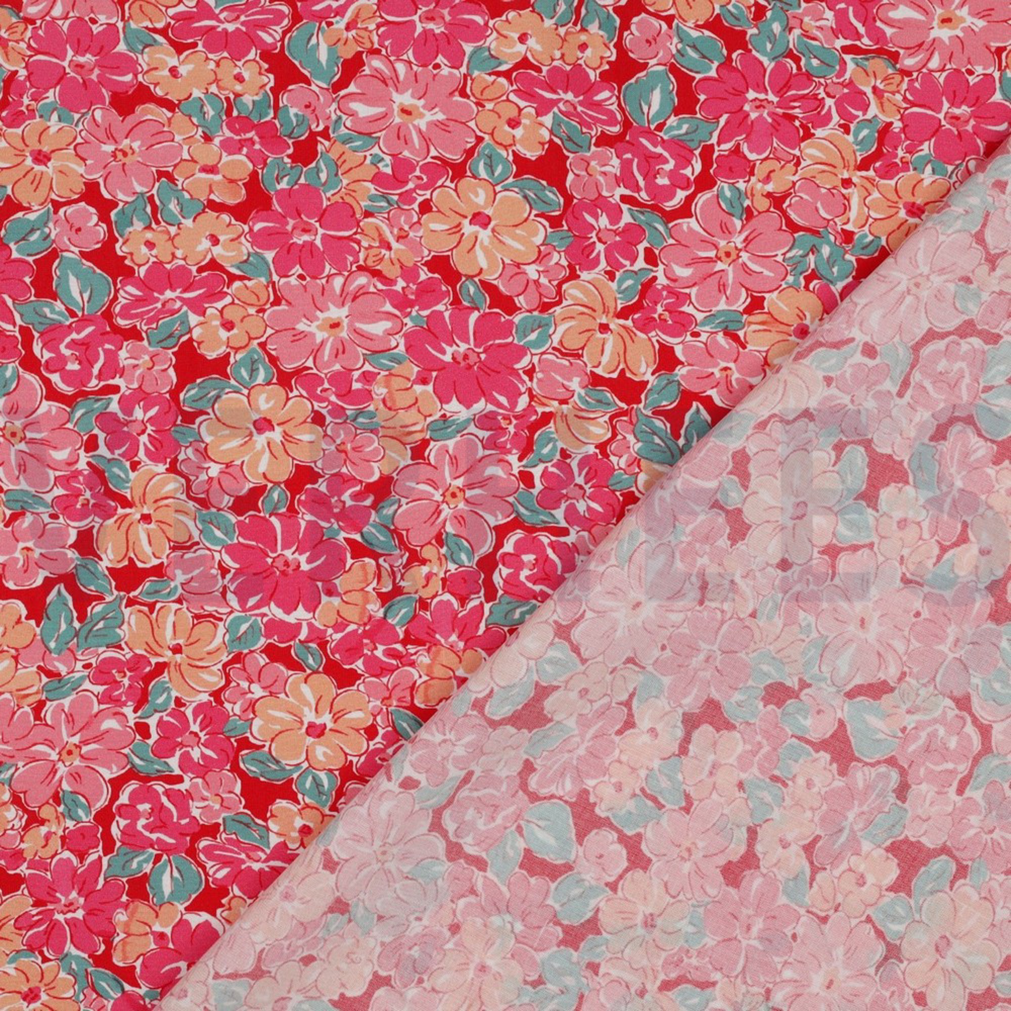 VISCOSE RADIANCE DIGITAAL BLOEMEN FUCHSIA (high resolution) #4