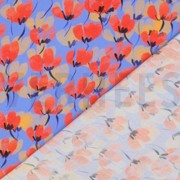 VISCOSE RADIANCE DIGITAAL BLOEMEN BLAUW (thumbnail) #4