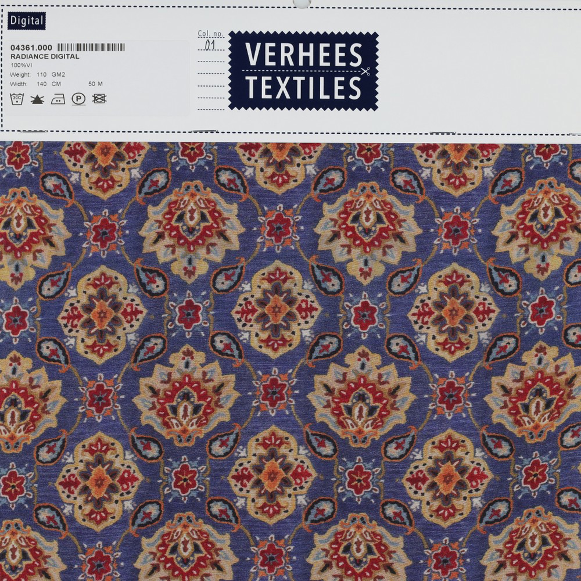 VISCOSE RADIANCE DIGITAAL PAISLEY MULTI (high resolution) #4
