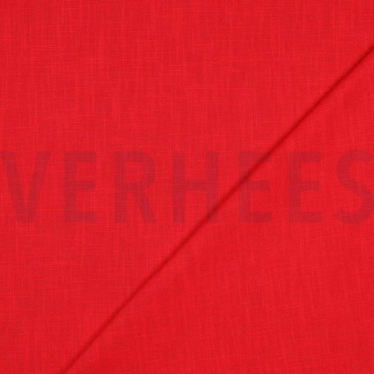 LEINEN GEWASCHEN 230 GM2 ROT #7