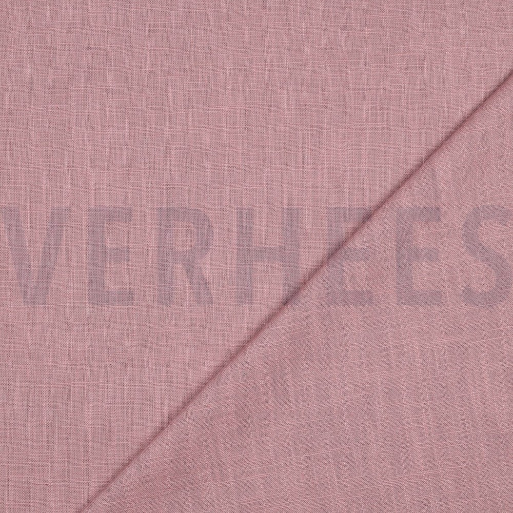 LINNEN GEWASSEN 230 GM2 MAUVE #7