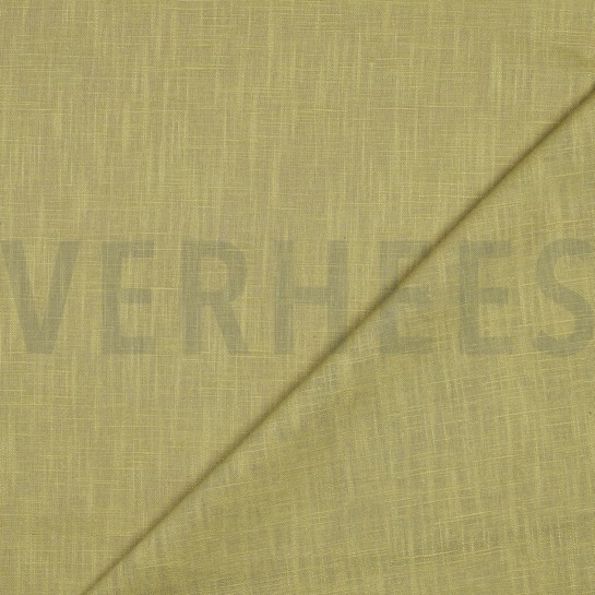 LINNEN GEWASSEN 230 GM2 MOSGROEN #7