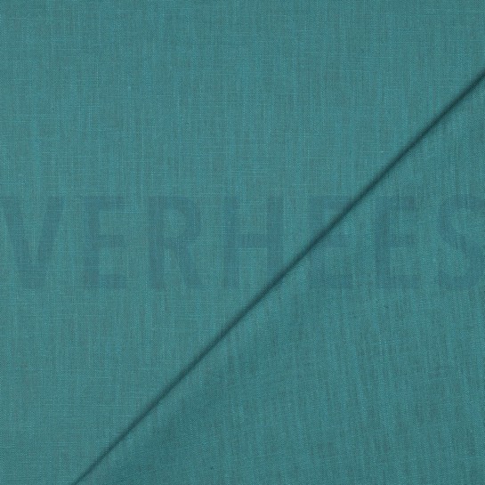 LINNEN GEWASSEN 230 GM2 DONKER CYAN #7