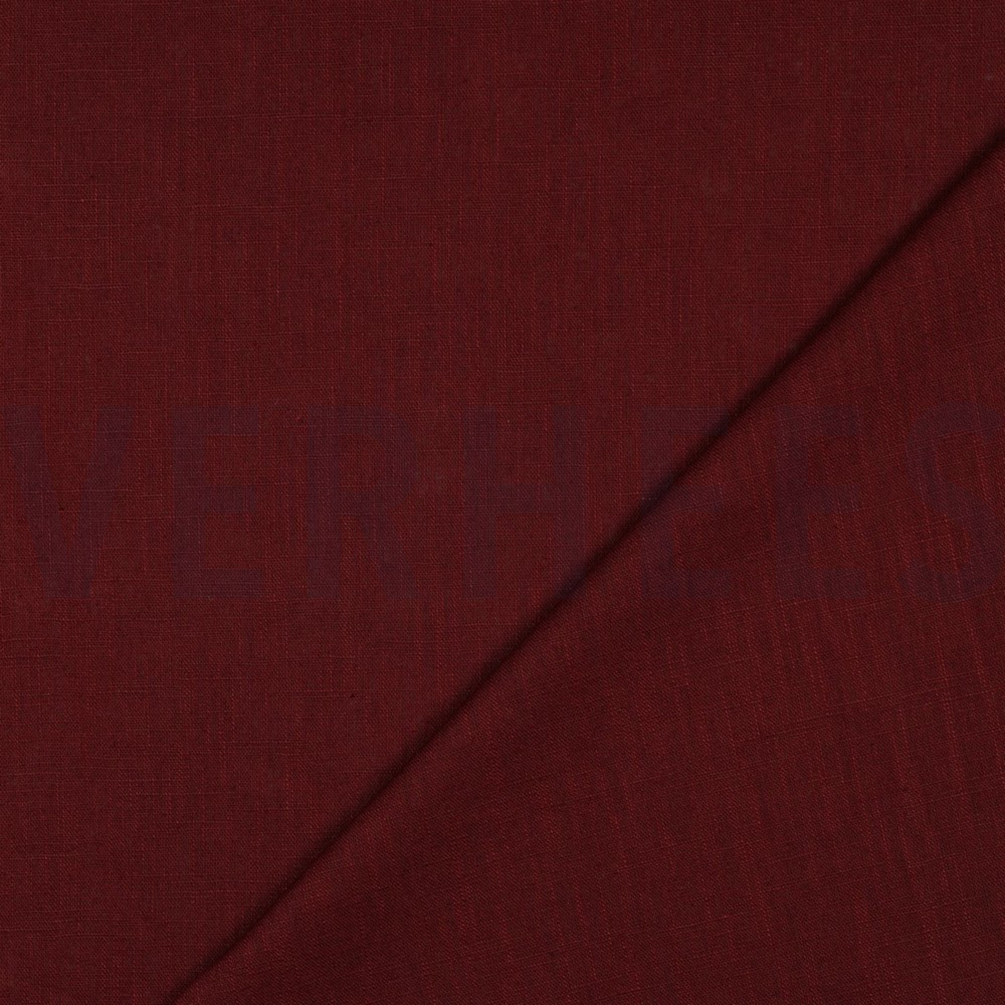 LINNEN GEWASSEN 230 GM2 BORDEAUXROOD (high resolution) #4