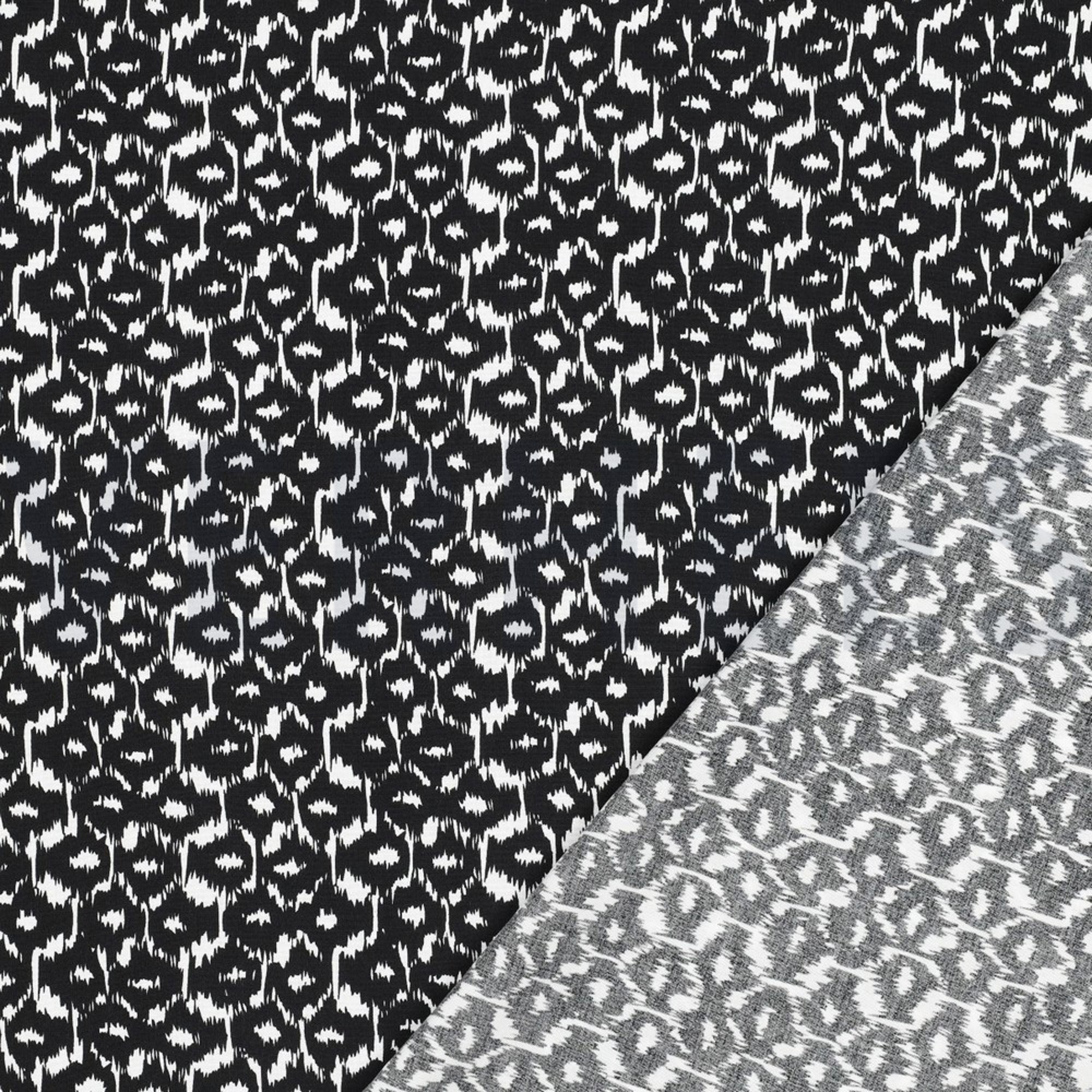 VISKOSE RADIANCE ABSTRAKT SCHWARZ (high resolution) #4