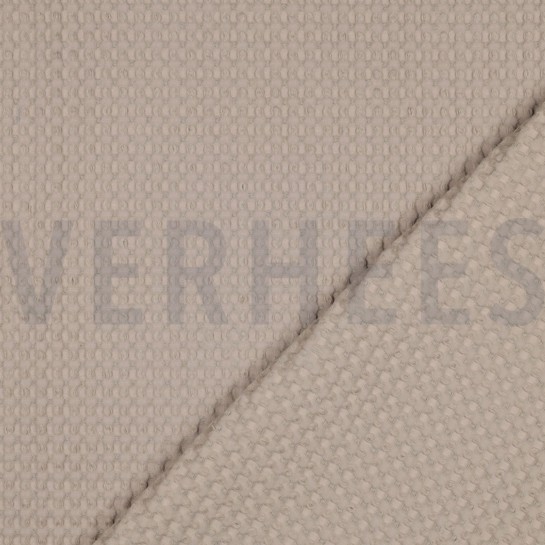 BAUMWOLLE WAFFEL GROß SAND #7