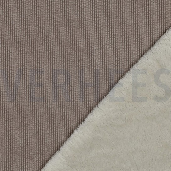 IMITATIEBONT CORDUROY ZAND #7