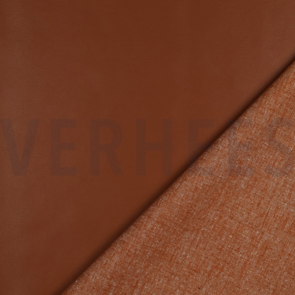 FAUX LEATHER COGNAC #7