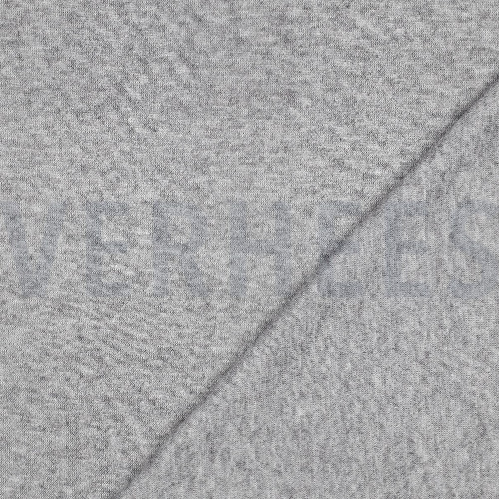 MÉLANGE TRICOTÉ GRIS CHINÉ #7