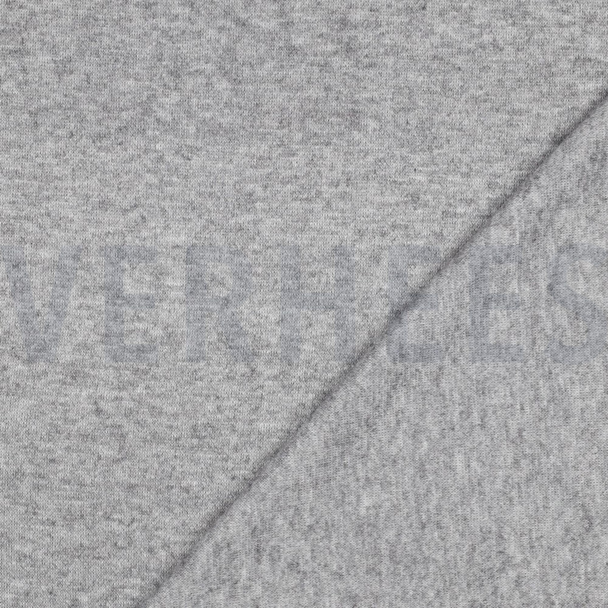 STRICK MELANGE GRAU MELIERT (high resolution) #4