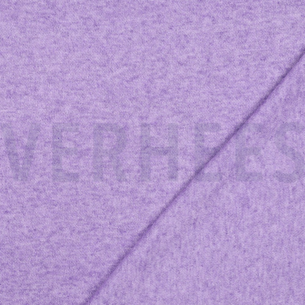 KNITTED MELANGE PURPLE MELANGE #7