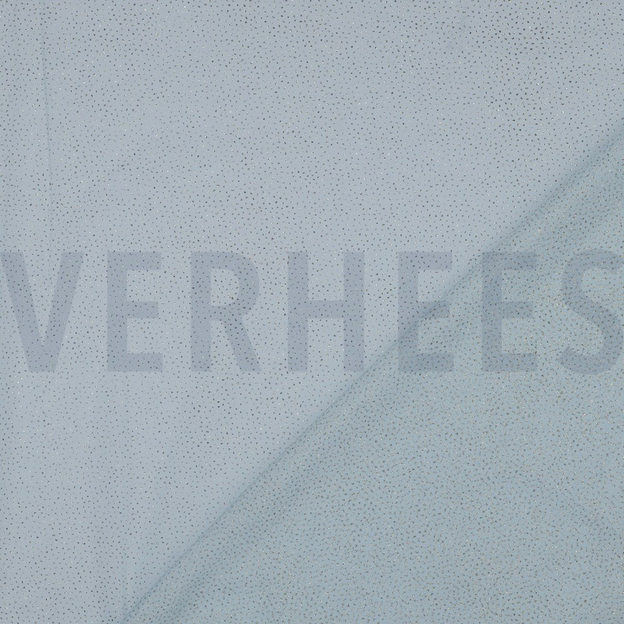 ROYAL TULE GLITTER LICHTBLAUW/GOUD (high resolution) #4