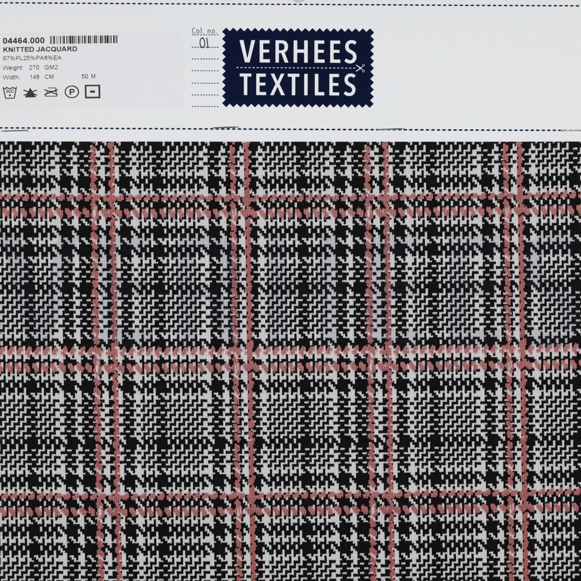 KNITTED JACQUARD BLACK/WHITE (high resolution) #4