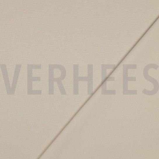 KATOEN INTERLOCK JERSEY ZAND #7