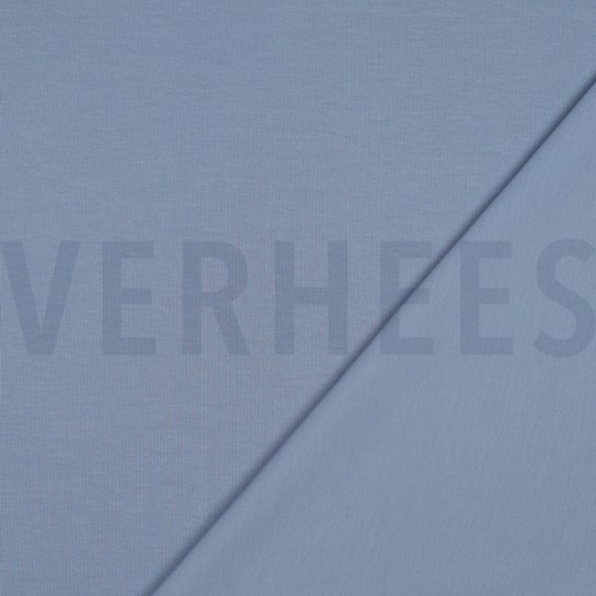 JERSEY INTERLOCK COTON JEAN BLEU #7