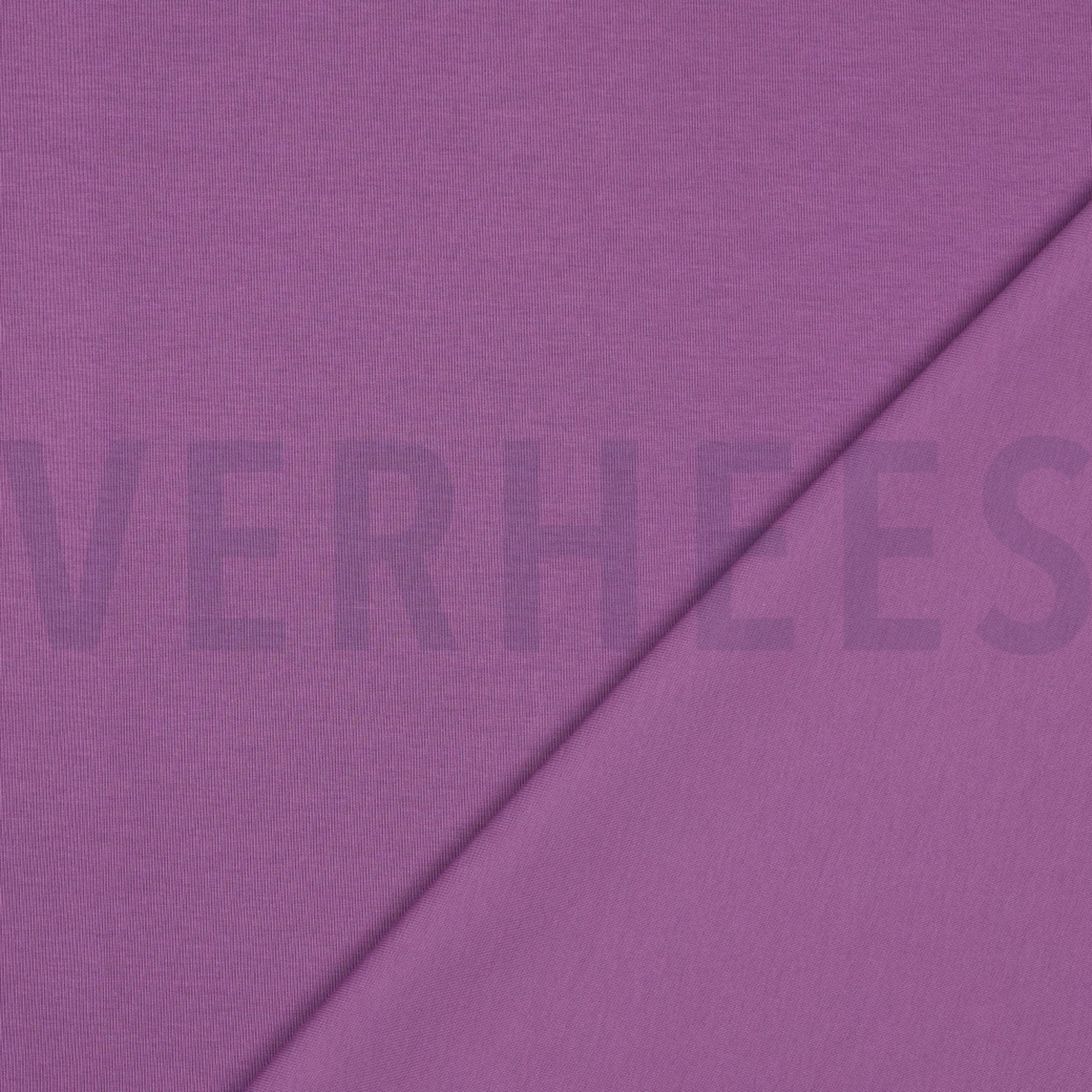 BAUMWOLLE INTERLOCK JERSEY VIOLETT (high resolution) #4