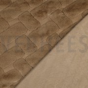 FAUSSE FOURRURE ABSTRAITE SABLE (thumbnail) #4