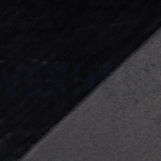 FAUX FUR STRIPES ANTHRACITE #7