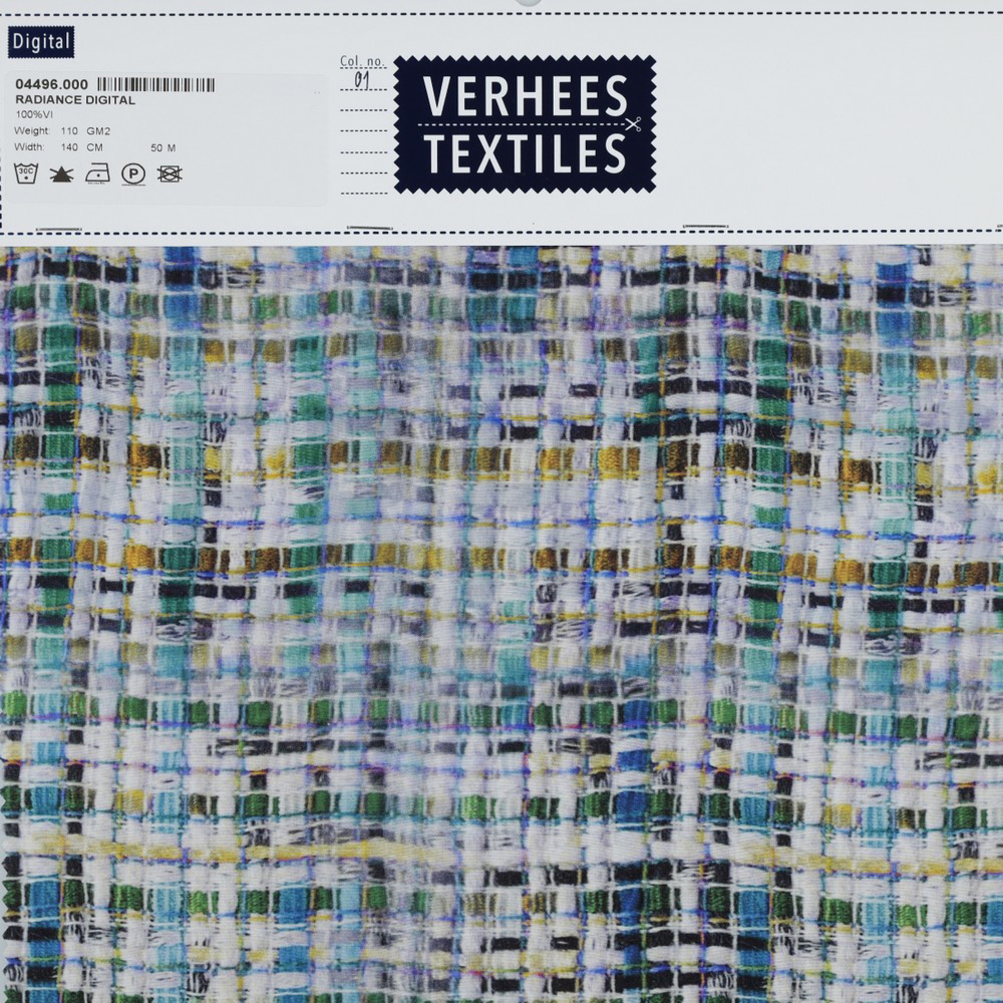 VISCOSE RADIANCE DIGITAAL GRAFISCH MULTI (high resolution) #4