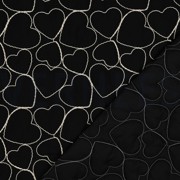 STEPPSTOFF STICKEREI HERZEN SCHWARZ (thumbnail) #4