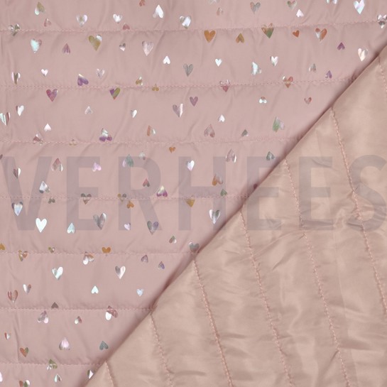 STEPPSTOFF FOLIE HERZEN HELLROSA #7