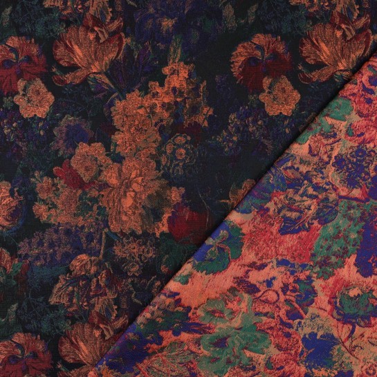JACQUARD BLOEMEN MULTI #7