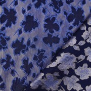 JACQUARD FLEURS BLEU (thumbnail) #4