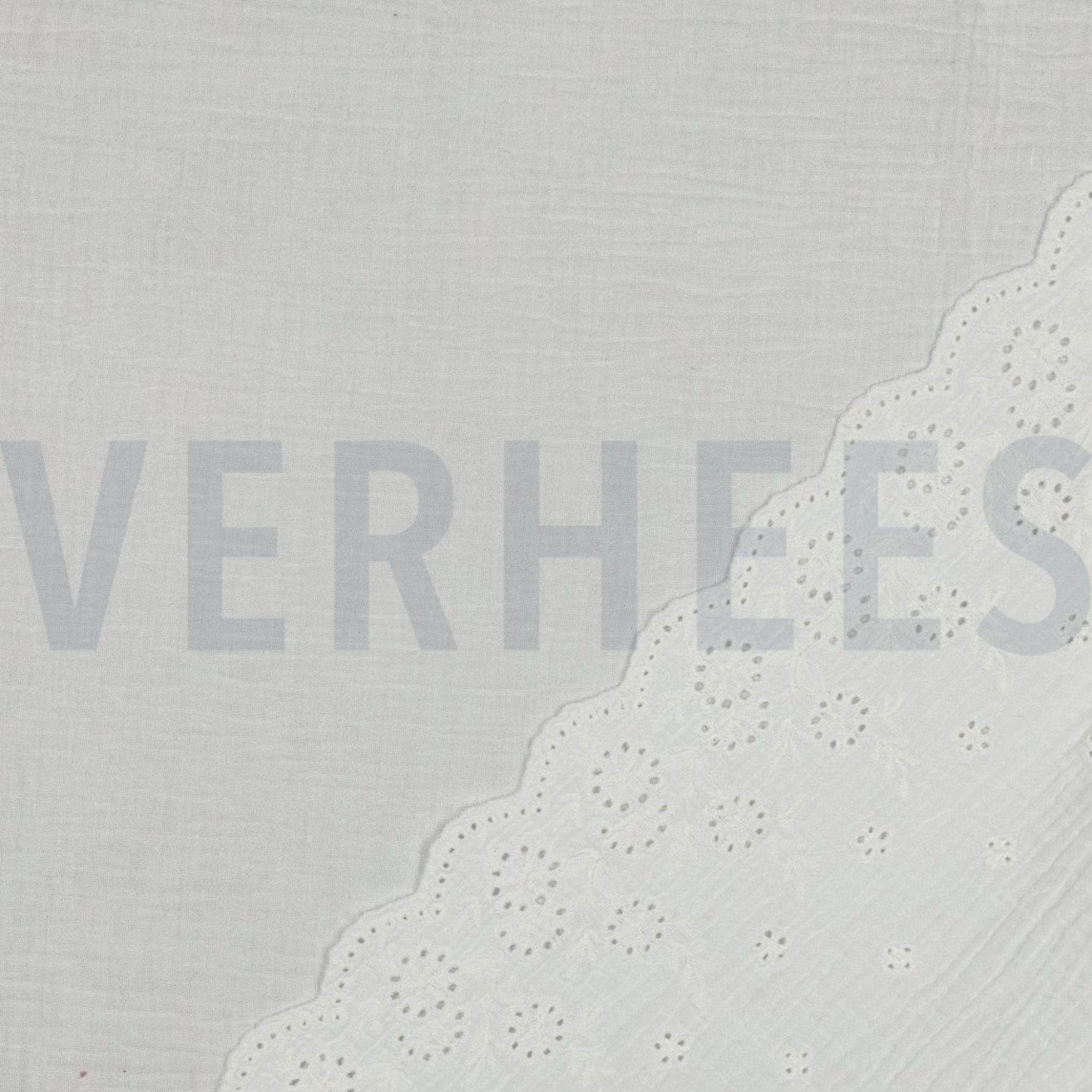 MUSSELIN EINSEITIGER RAND EINSEITIGE BOGENKANTE WEISS (high resolution) #4