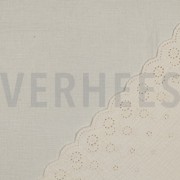 MUSSELIN EINSEITIGER RAND EINSEITIGE BOGENKANTE NATUR (thumbnail) #4