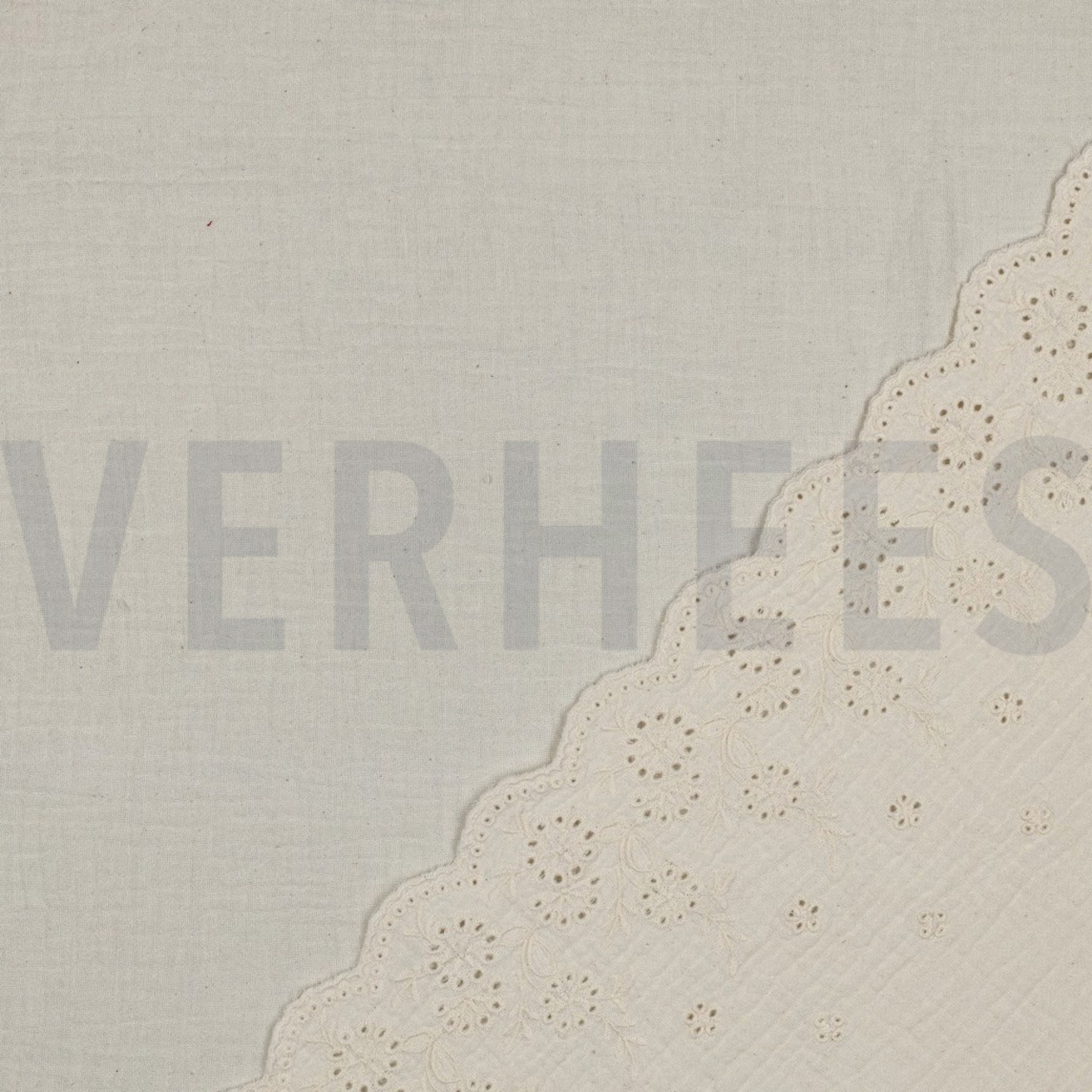 MUSSELIN EINSEITIGER RAND EINSEITIGE BOGENKANTE NATUR (high resolution) #4