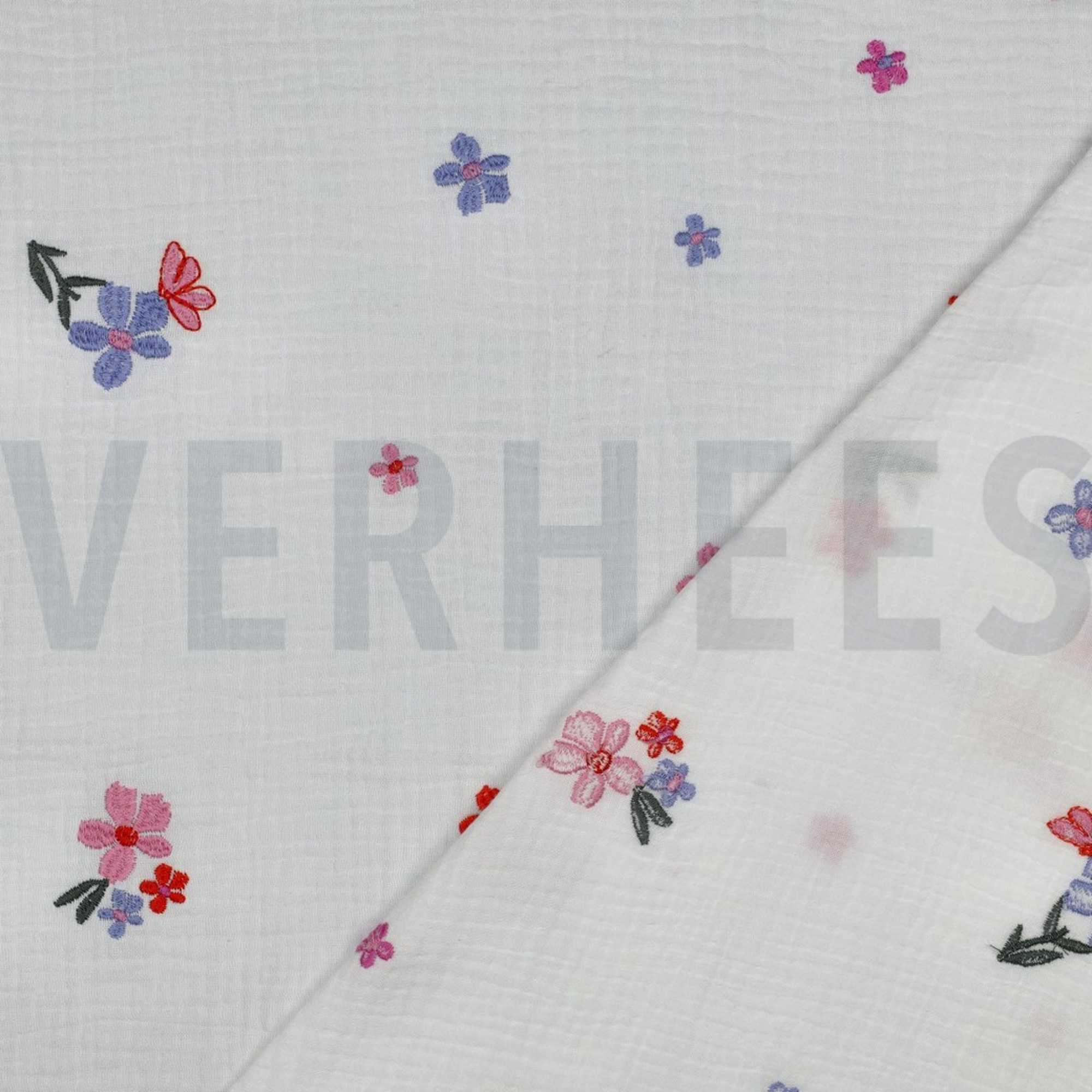 MUSSELIN STICKEREI BLUMEN ROSA (high resolution) #4