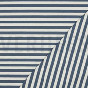 FRENCH TERRY GARNGEFÄRBT STREIFEN JEANSBLAU (thumbnail) #4